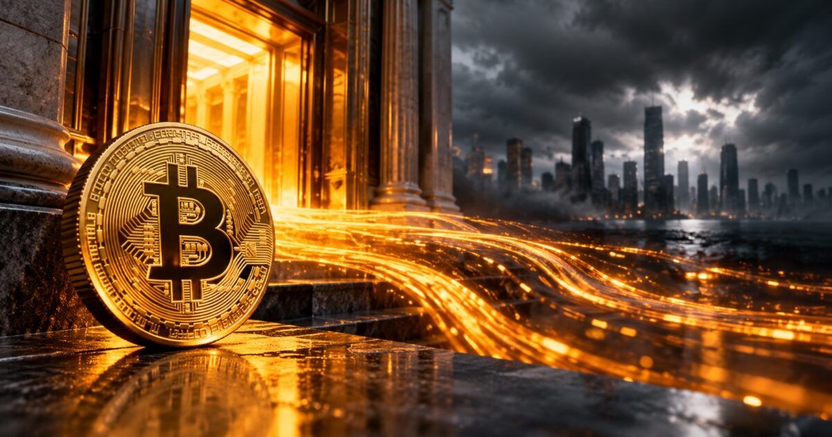 Bitcoin outside an institutional corridor as capital streams recede