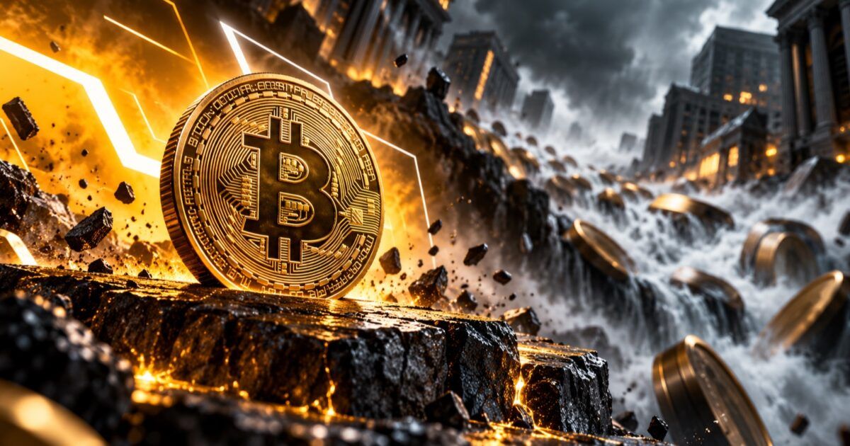 Bitcoin holding firm against a wave of institutional market selling