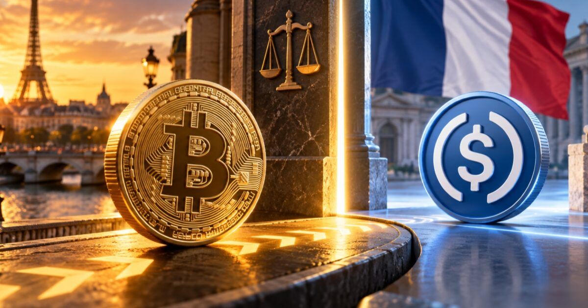Bitcoin crossing a tax threshold toward USDC in France