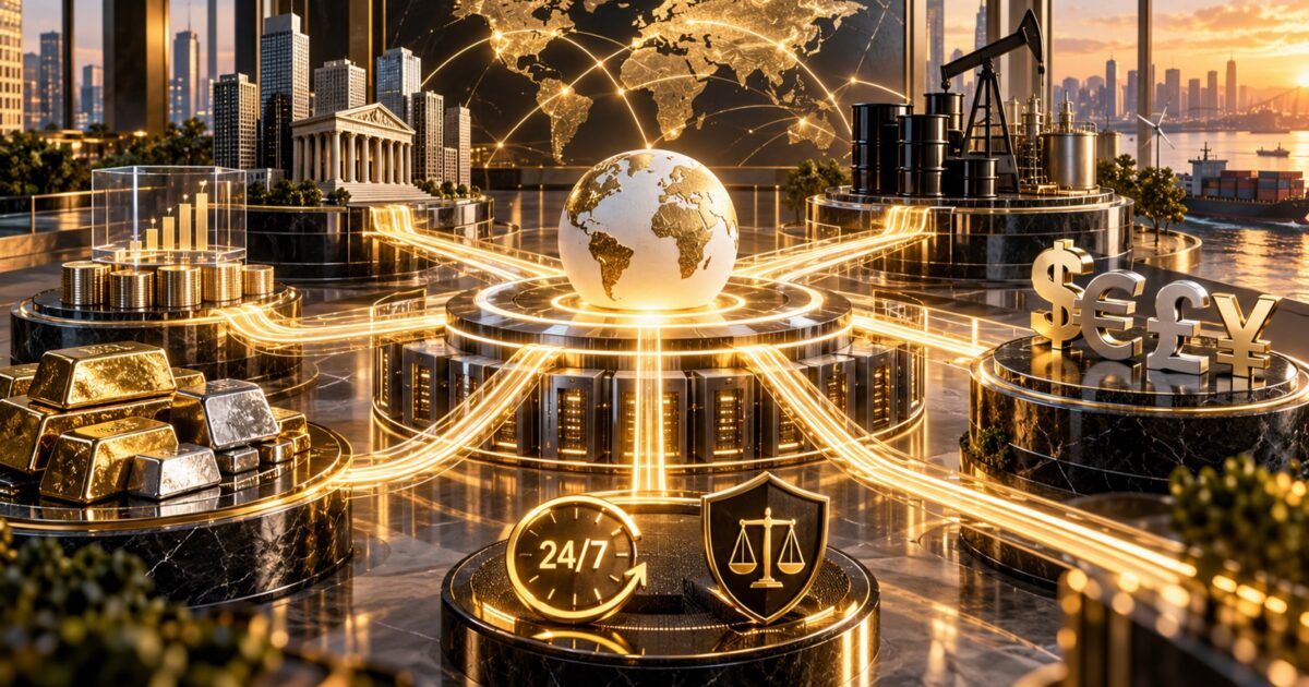Institutional markets connected through a 24-hour digital settlement network