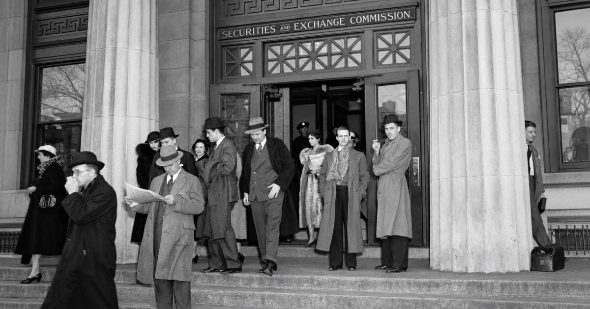 Historic Securities and Exchange Commission entrance