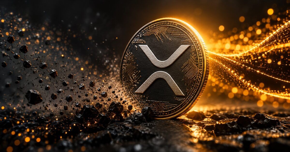 XRP coin amid rebuilding yellow market energy
